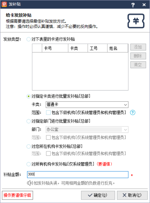 食堂订餐系统​特色功能发补贴管理功能模块